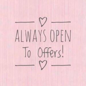 Always open to offers, let's‎ chat!